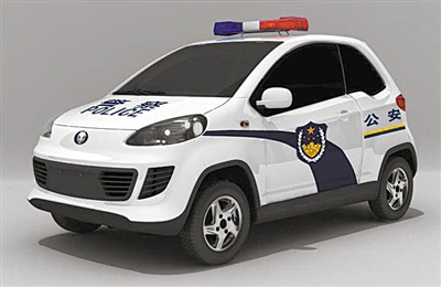 渦陽縣公安局電動(dòng)警用巡邏車正式上路！